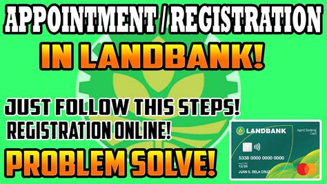 landbank online appointment.